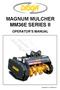 MAGNUM MULCHER MM36E SERIES II OPERATOR S MANUAL