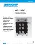 MH Modular Divider Valves Product Specs and Ordering. and. Bulletin Revised October 2000