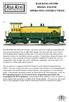 RAILKING SW1500 DIESEL ENGINE OPERATING INSTRUCTIONS