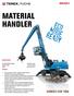 MATERIAL HANDLER MHL360 E. Specifications. Features. Up to 59 ft 18 m