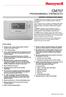 CM707 PROGRAMMABLE THERMOSTAT FEATURES PRODUCT SPECIFICATION SHEET