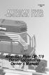 American Flyer GP-7/9 Diesel Locomotive Owner s Manual