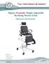 Dignity Hydraulic Height Adjustable Reclining Shower Chair