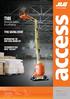 access T10E TYRE SAVING EVENT INTRODUCING THE NEW 450AJ BOOM LIFT Eliminate ladders & scaffolding TELEHANDLER TALK WITH THE HEFF