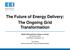 The Future of Energy Delivery: The Ongoing Grid Transformation