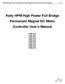 Kelly HPM High Power Full Bridge Permanent Magnet DC Motor Controller User s Manual