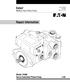 No EN-0800 (Replaces ) Eaton. Medium Duty Piston Pump. Repair Information. Model Servo Controlled Piston Pump v-04