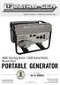 PORTABLE GENERATOR Starting Watts / 3500 Rated Watts Recoil Start OWNER S MANUAL & OPERATING INSTRUCTIONS MODEL NUMBER UF