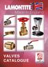 Contents. The Company Page 4. Female Lever Valves Page 5. Female Gate Valves Page 6. Bronze Gate Valves Page 7. Angle Valves Page 8-9