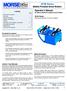 201B Series Belted Portable Drum Rollers Operator s Manual for Morse Belted Portable Drum Rollers