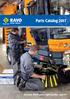 Parts Catalog Genuine RAVO parts, right quality, right fit