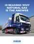 10 REASONS WHY NATURAL GAS IS THE ANSWER