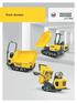 Track dumper expertise down to the last detail. These reasons speak for track dumpers from Wacker Neuson. Overview of all track dumpers
