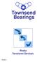 Townsend Bearings. Rosta Tensioner Devices. Revision 1