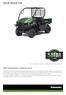 2018 MULE SX MOST DEPENDABLE COMPACT MULE. * Terms & Conditions Available from Kawasaki Mule / Teryx Dealerships
