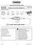 INSTALLATION INSTRUCTIONS TRAILER HITCH MAIN HARNESS KIT
