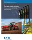 Eaton Aeroquip Core Hydraulic Hose Products Brochure. Success made simple. The new standard for hydraulic hose and fittings.