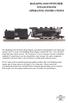 RAILKING SWITCHER STEAM ENGINE OPERATING INSTRUCTIONS