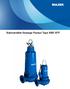 Submersible Sewage Pumps Type ABS XFP