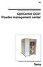 OptiCenter OC01 Powder management center