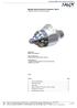 Machine shut-off nozzle for Elastomer; Type-E Integrated actuator and tempering system