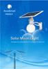 Moonlight Solar limited patent all in one solar led street light