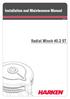 Installation and Maintenance Manual MRW-01. Radial Winch 40.2 ST