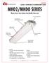 MHD2/MHDO SERIES MHD2. Marine Heavy Duty Outdoor Non-Metallic Fluorescent CLASS 1 DIVISION 2 FLUORESCENT LIGHT