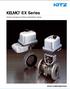 EX Series. Electric Actuators for Ball and Butterfly Valves