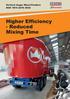 Vertical Auger Mixer/Feeders DUO Higher Efficiency - Reduced Mixing Time