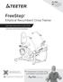 FreeStep. Elliptical Recumbent Cross Trainer. Assembly Instructions & User Guide. I created Teeter so people could live healthier, more active lives.
