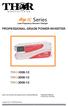 IC Series THIC THIC THIC PROFESSIONAL GRADE POWER INVERTER. Low Frequency Inverter Charger