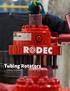 RODEC C Low Profile Rotator / RODEC C Integral Rotator (3 in 1)