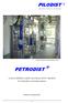 PETRODIST PILODIST. Crude oil distillation systems according to ASTM - standards for fractionation and boiling analysis