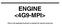 ENGINE <4G9-MPI> Click on the applicable bookmark to selected the required model year