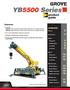 YB5500 Series. product guide. contents. features