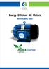 Energy Efficient AC Motors