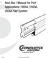 Hevi-Bar I Manual for Port Applications 1000A, 1500A, 2000A 5kV System