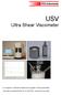 USV Ultra Shear Viscometer