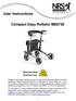 Compact Easy Rollator M66739