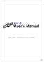 Air Lift. User's Manual. The Choice of the Professional Installer AD-368 (08506) ECR 4744