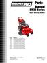 Reproduction. Not for. Parts Manual. SW25 Series Walk Behind Mower