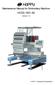 Maintenance Manual for Embroidery Machine HCD Version 1.0. HAPPY Industrial Corporation