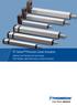 PC-Series Precision Linear Actuators. Optimize Your Machine and Save Energy With Reliable, High Performance, Compact Actuators