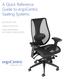 A Quick Reference Guide to ergocentric Seating Systems