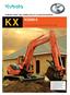 KX KX080-3 KUBOTA TIGHT TAIL SWING UTILITY CLASS EXCAVATOR. The 8-Tonne Utility Class Excavator that s Perfect for Your Needs.