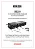 BK10 10 CHANNELS BANK CHARGER For 12V lead-acid batteries