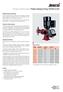 Product Information Piston Dosing Pump FEDOS E/DX