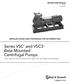INSTRUCTION MANUAL P81630 INSTALLER: PLEASE LEAVE THIS MANUAL FOR THE OWNER S USE. Series VSC and VSCS Base Mounted Centrifugal Pumps