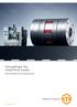 Couplings for machine tools. Perfect performance with dynamic drives.